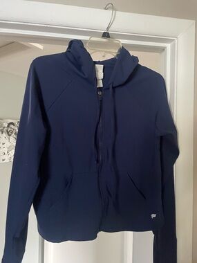 Fabletics Deep Navy Zip Hoodie